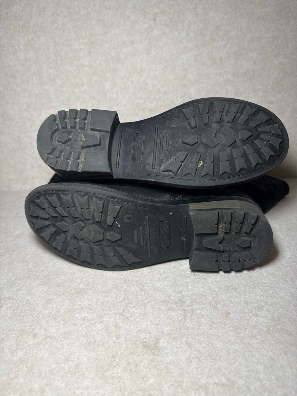 Carlos by Carlos Santana Black Sawyer Moto Boots Buckle Strap Size US 11M - Picture 7 of 9